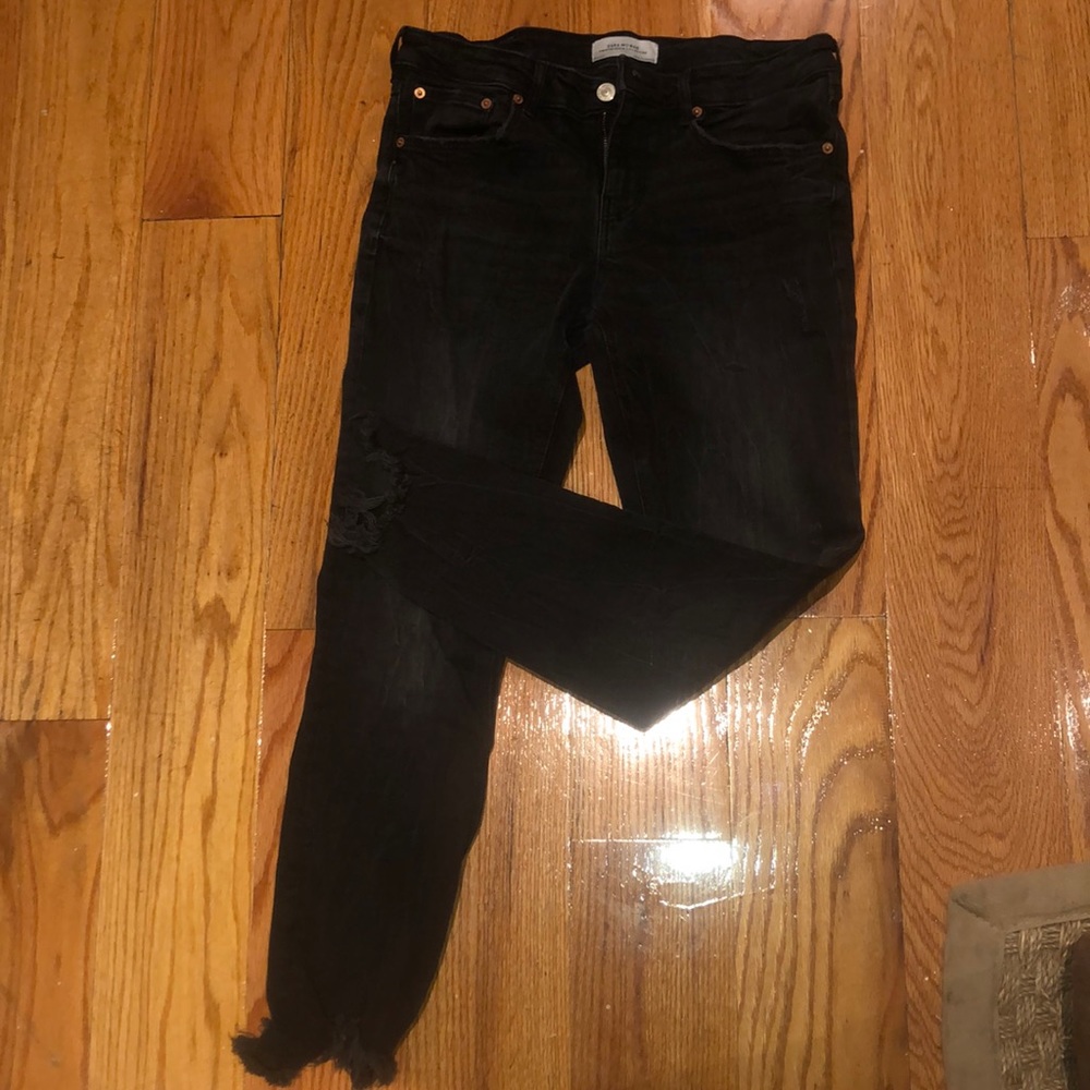 ZARA black skinny jeans